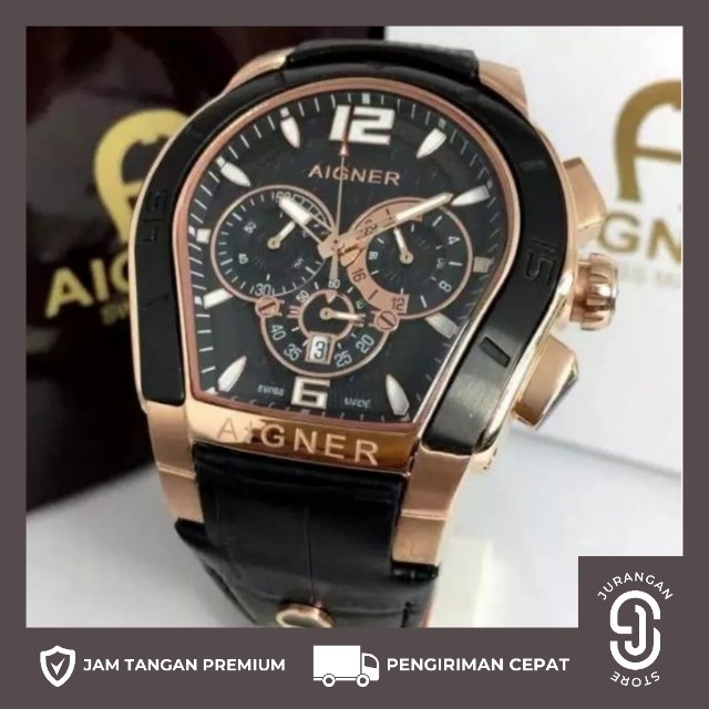 Jam Tangan Pria Aigner Palermo A58500 Chronograph Super Clone Grade A+++