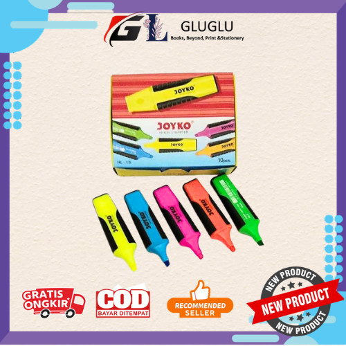 

JOYKO | STABILO WARNA / HIGHLIGHTER 1PAK ISI 10 ( PERWARNA / MIX )