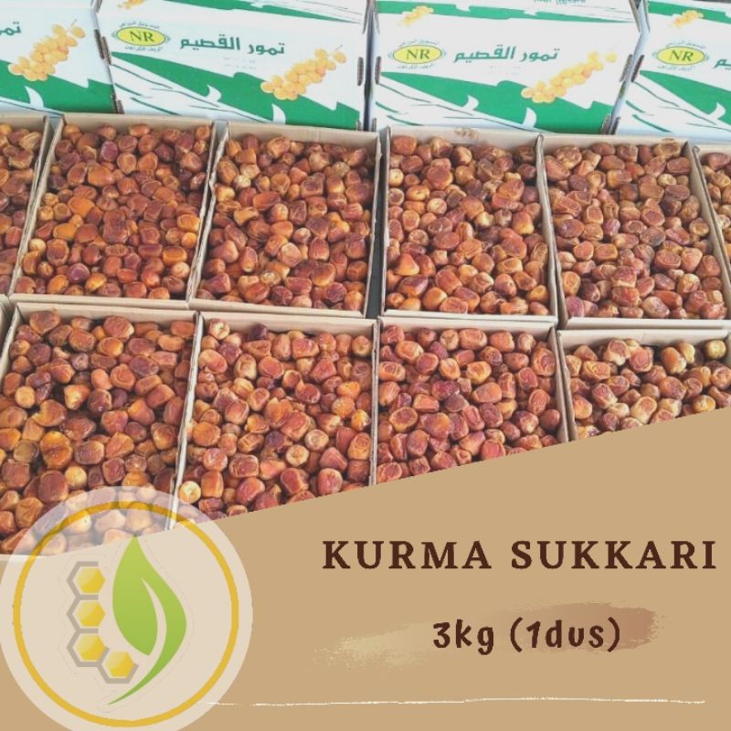 

KURMA SUKKARI 3kg (1dus) KURMA SUKARI ||