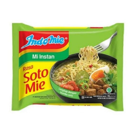 

Indomie Rasa Soto 1 pcs - Mi Instan Kuah Gurih dan Segar