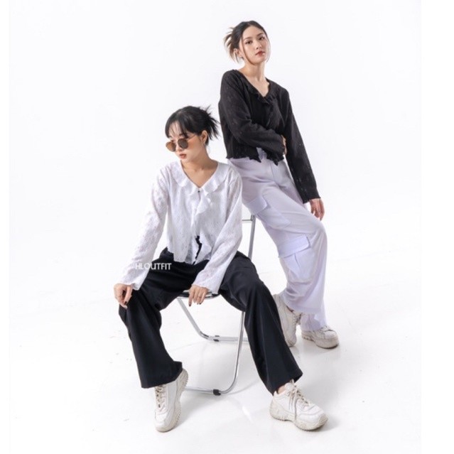 HL Rumi Cardigan Outer Brokat- Cardigan Brukat Pendek Vintage (L Series)