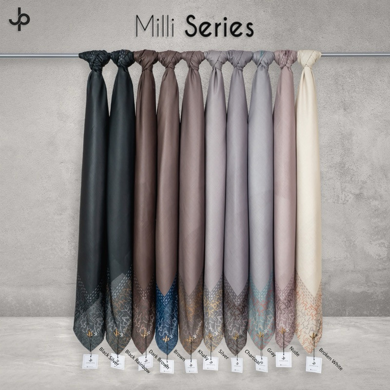 Milli Series Journey Scarves KW Voal Premium Glossy