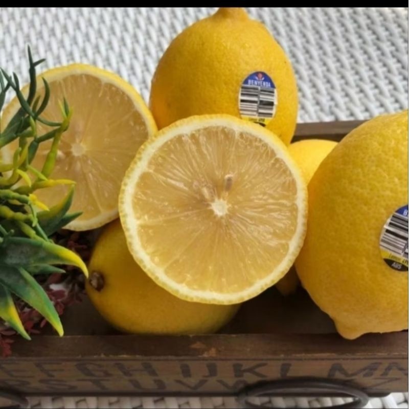

Lemon California Kuning Konvensional 500 gram fruits