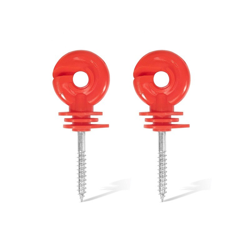 Liceriashop17 Ring Insulator Paket 50 Pcs Dan Berat 1Kg Ring Kawat Pagar Listrik Kejut