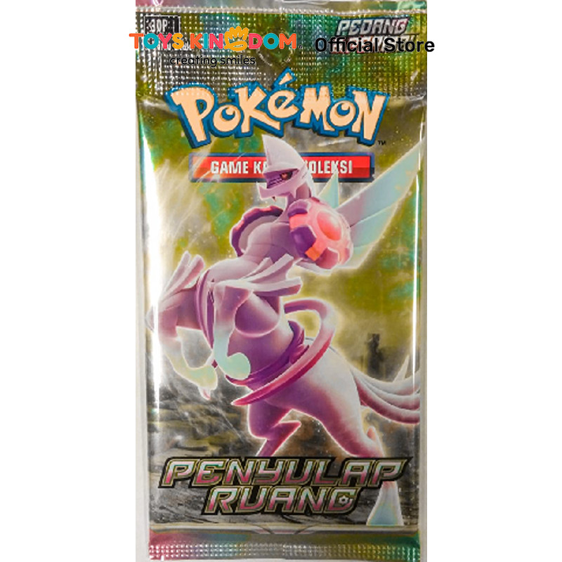 Toys Kingdom Pokemon Kartu Booster Card Penyulap Ruang S10P Sr14 Mainan Anak Kids Toy Card Game Perm