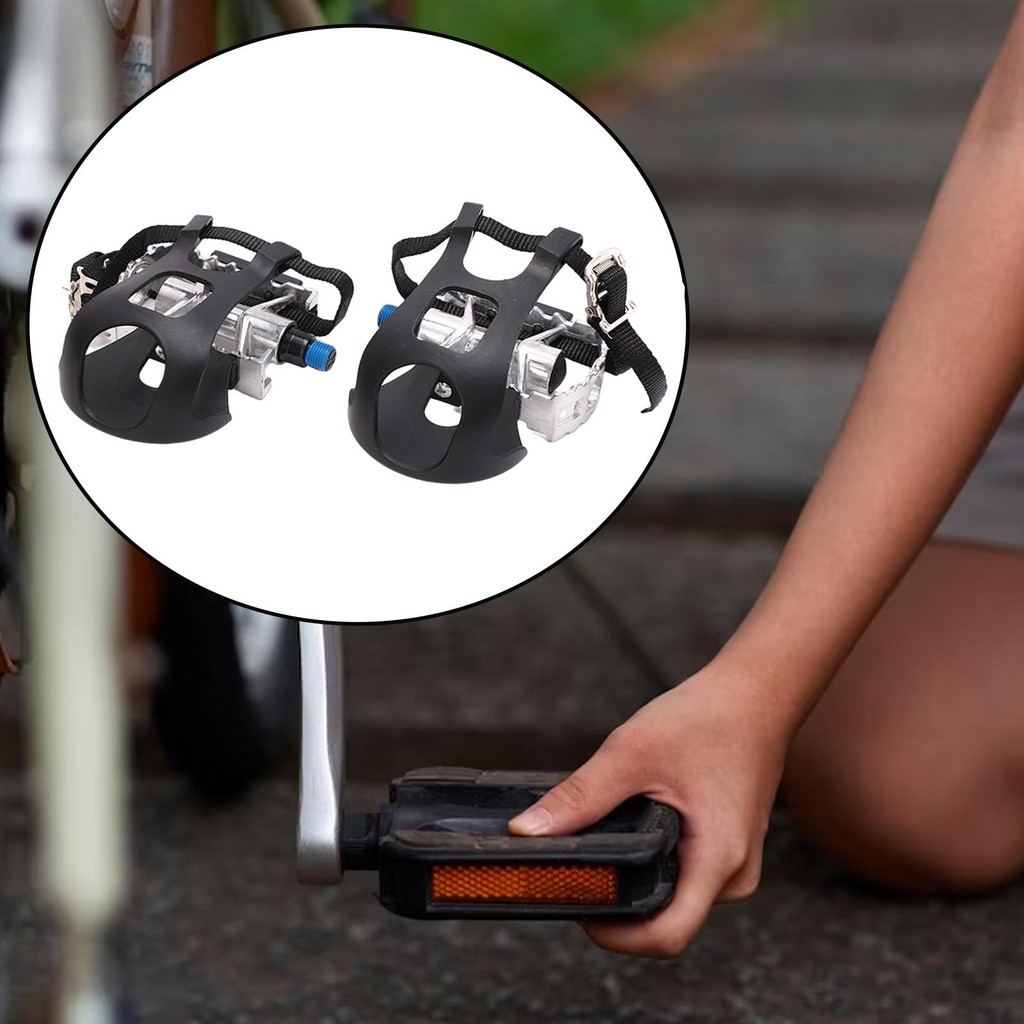 Exercise Bike Pedals 2x for Exercycle Stationary Exercise Bike Fitness Bikes