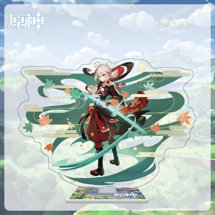 ✨Q.LnS✨ - TERBARU Inazuma GENSHIN IMPACT standee acryilic figure miniatur - Kazuha