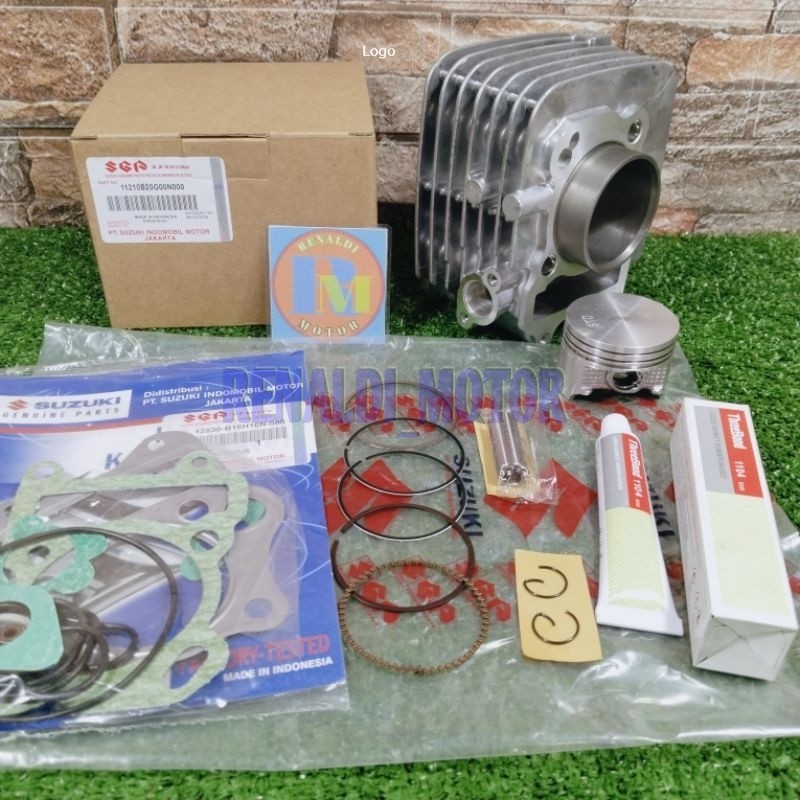 PAKET BLOK SEHER KOMPLIT SHOGUN 125 LAMA/SHOGUN 125 R/SHOGUN 125 SP OLD/SHOGUN 125 FD(BLOK TOPSET)