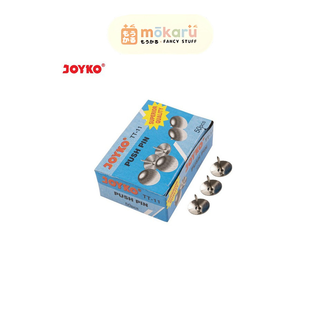 

Joyko Thumb Tacks TT-11 Push Pin Paku Payung Murah Berkualitas