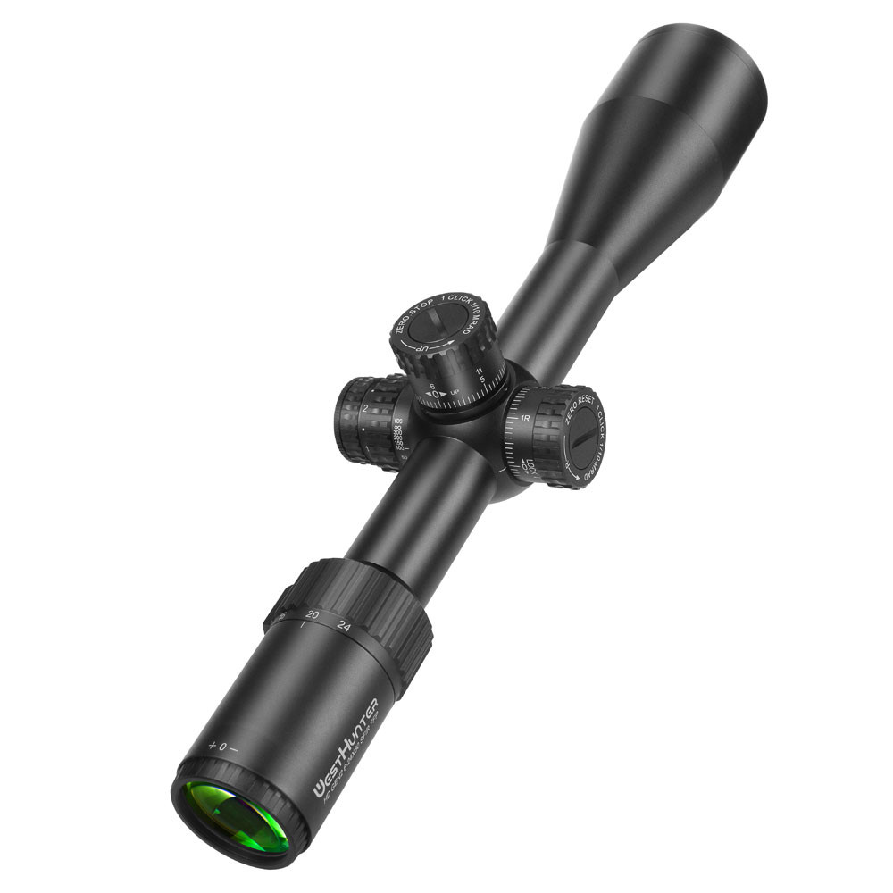 WestHunter HD GEN2 6-24x50 SFIR FFP Hunting Scope First Focal Plane Tactical ZERO STOP Riflescope Wi