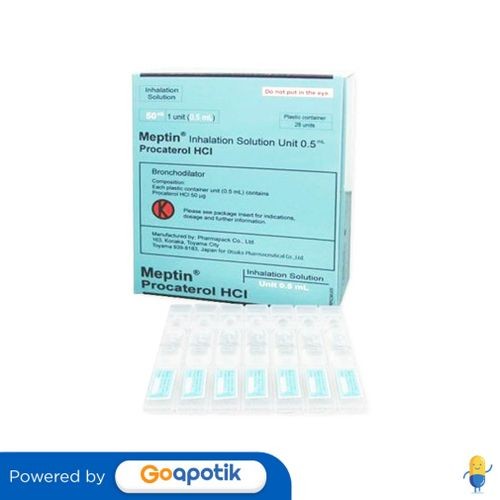 Meptin Inhalation Solution 0.5 Ml Vial