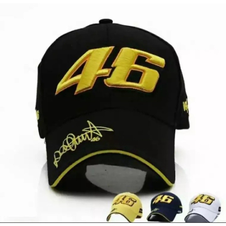 Topi Moto Gp Topi vr46 Topi ROSSI TOPI Baseball Pria Topi Sport/Topi Terbaru