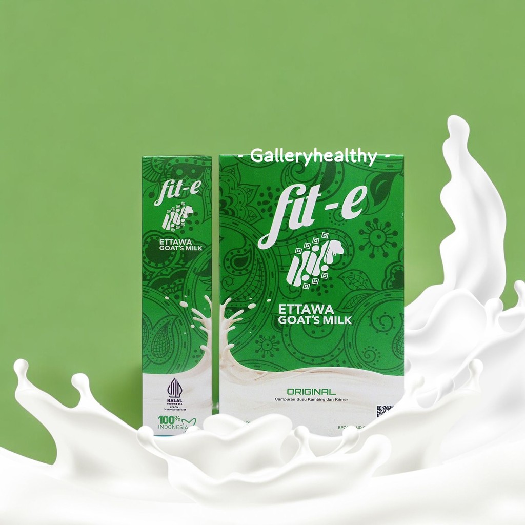 

Fit-E Ettawa Goats Milk Susu Kambing Etawa Original dengan Tinggi Kalsium.
