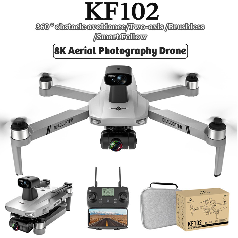 New KF102/KF108 Professional Drone 5G Positioning Children's Flying Toys 8K Wide-Angle Shooting Dron