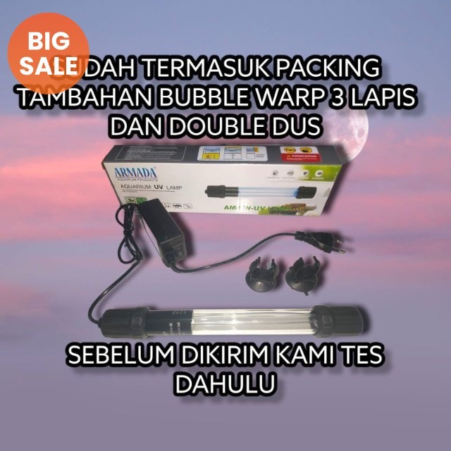 Lampu uv armada / lampu uv / lampu uv aquarium / lampu uv kolam ikan / lampu uv koi / lampi uv kolam