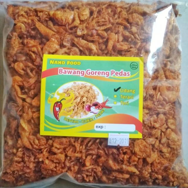 

Bawang Goreng Pedas Terasi 500 Gram