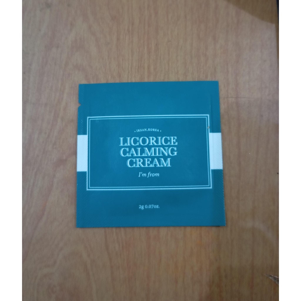 I'm From Licorice Calming Cream 2gr