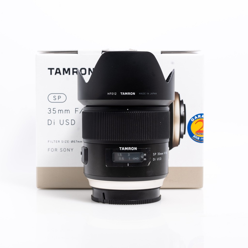Tamron SP 35mm F1.8 Di VC For Sony A-Mount - Excellent 898
