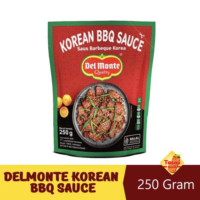 

Delmonte Korean BBQ Sauce 250gr Saus Barbeque Korea