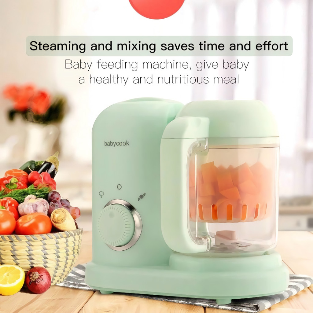 Baby Safe LB015 Baby Food Maker Blender Steam Alat Pembuat Makanan KURU BABY ELECTRIC FOOD CHOOPER B