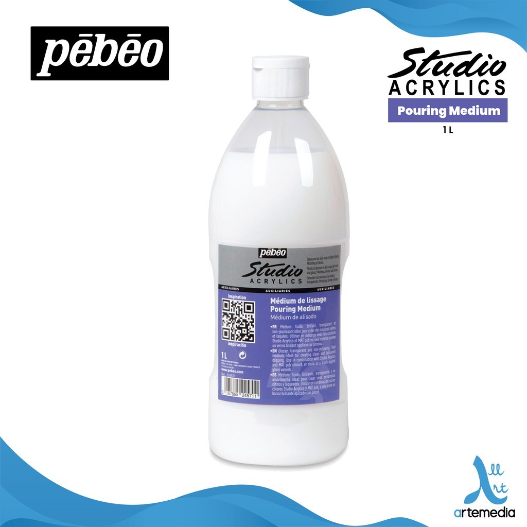 

Gramedia Surabaya - Pebeo Studio Acrylic Pouring Medium 1000ML /524571