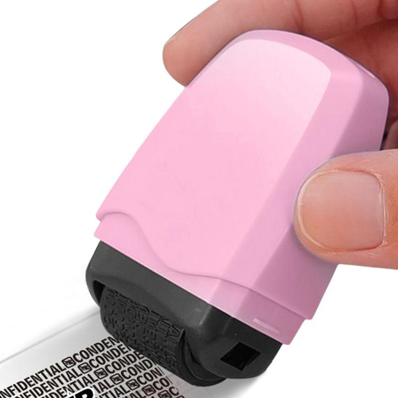 

Portable Photosensitive Seals Privacy Identity ID Security Stamp Identity Protection Roller Stamps Safety Privacy Data Defender