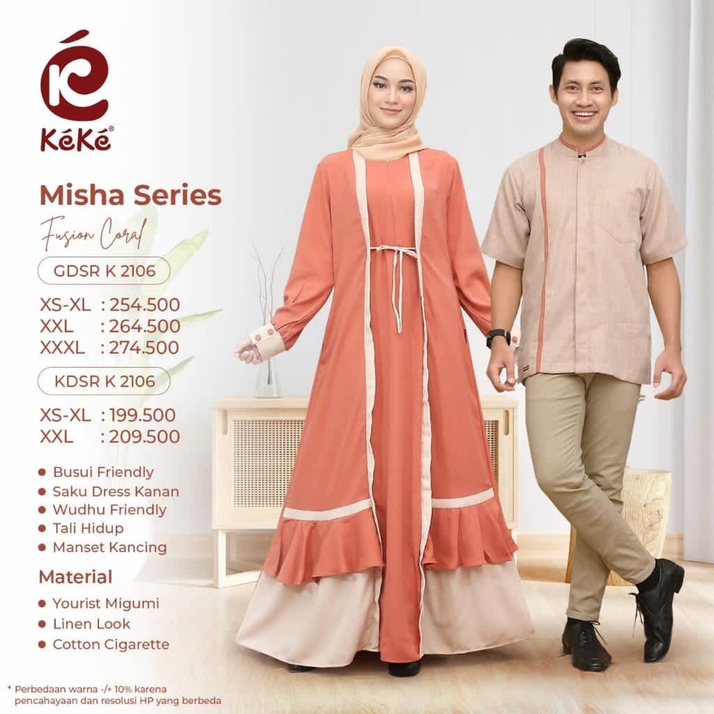 KEKE GAMIS DEWASA GDSR 2106 F.CORAL