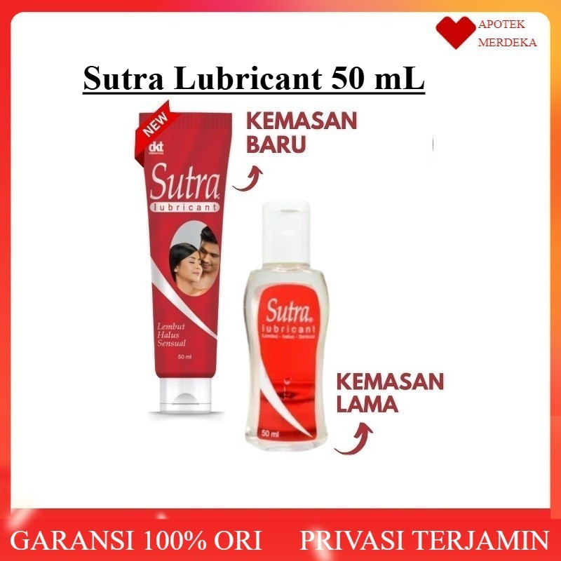 Sutra Lubricant 50 mL / Pelumas Gel Sutra Lubricant 50ml