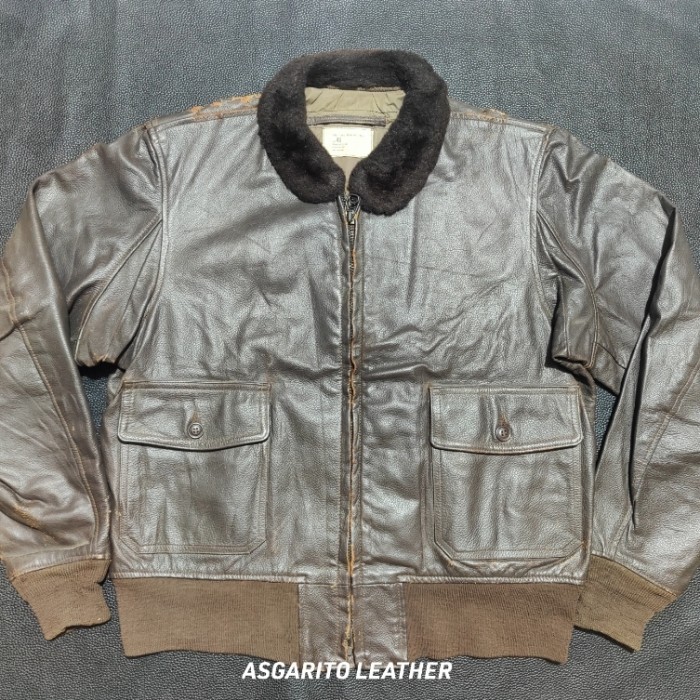 JAKET KULIT JACKET FLYERS INTERMEDIATE TYPE G1 ORCHARD M/C DIST INC