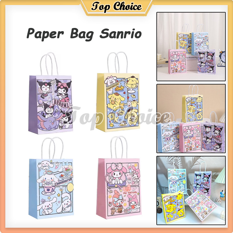 

Paper Bag / Happy Birthday Animasi Goodie Bag / Bingkisan Snack Anak Tas