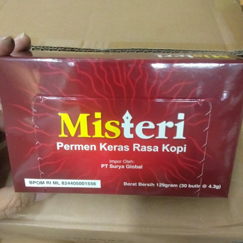 

Misteri permen rasa kopi isi 30 pcs