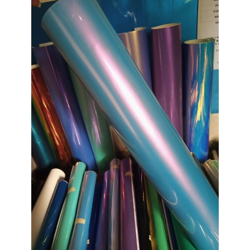 SKOTLET STIKER MOTOR BIRU LEMBAYUNG SKOTLET VOLCANO MAGIC CANDY STIKER MOTOR ICE BLUE LEMBAYUNG SCOT