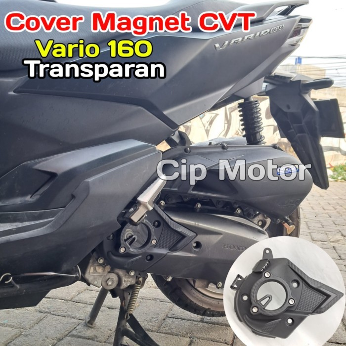 Cover Tutup CVT VARIO 125 150 Transparan Tutup Magnet CVT VARIO 150 - Vario 160