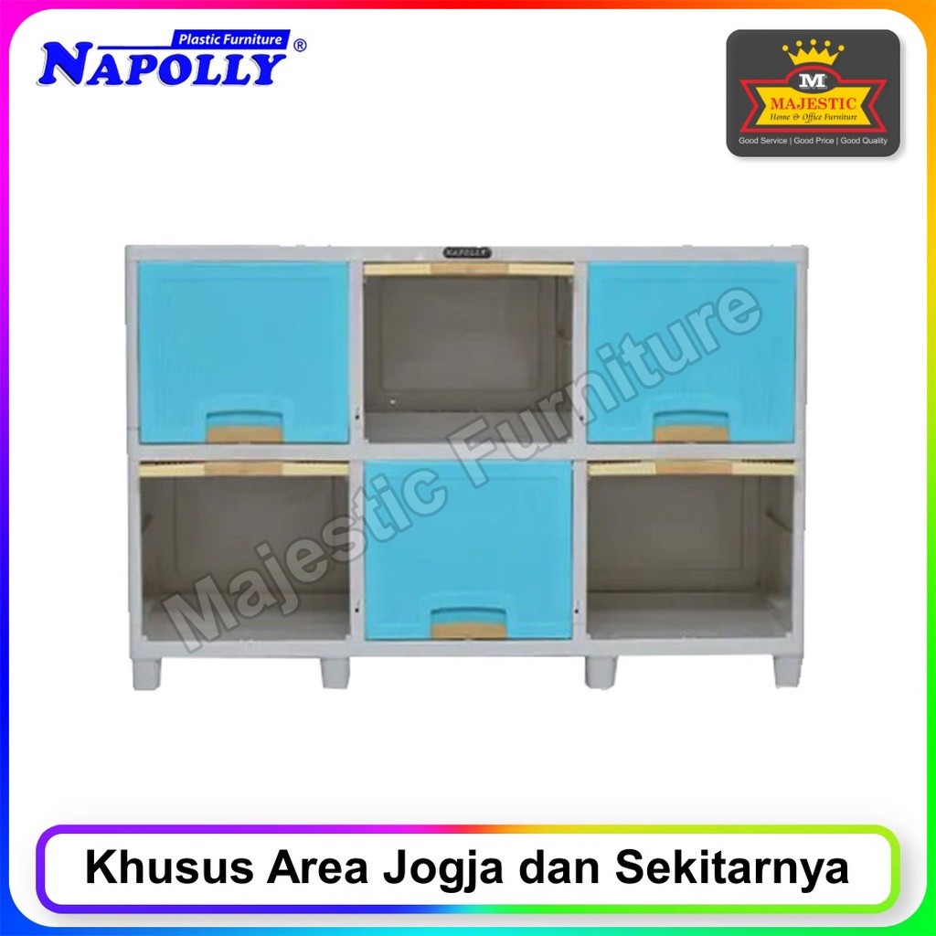 Loker Plastik Napolly LB 3206 (Jogja)