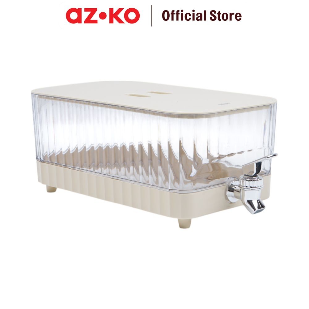 AZKO Culinart 5.3 ltr Ivy Dispenser Minuman - Putih Ivory Wadah Saji Minuman Acara Tempat Sirup Besa