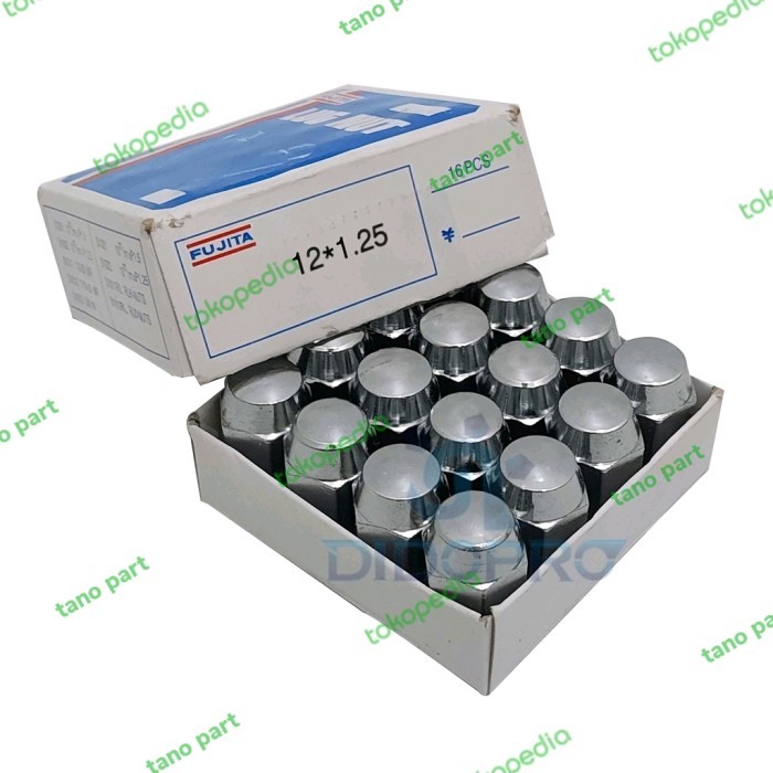 Terlaris -Mur Roda Racing Baut Lugnut Mobil Suzuki Baleno Karimun Bahan Baja - 19