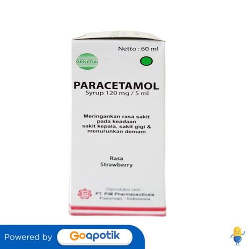 Paracetamol Pim 120 Mg/5 Ml Sirup 60 Ml