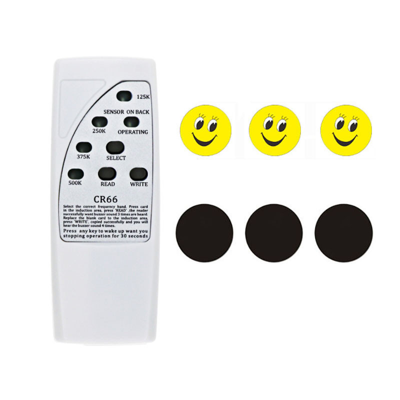 

Handheld RFID Card Reader Writer 125KHz Copier Cloner Duplicator ID Tags EM4305 T5577 RFID Tag Key Card Keyfob
