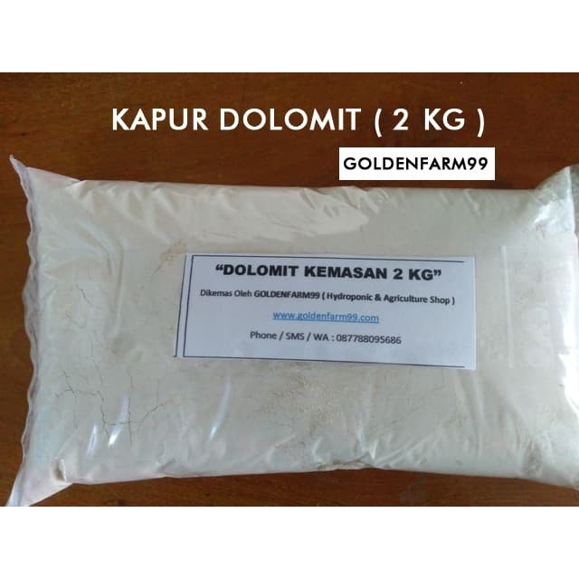 TERLARIS Jual dolomit / kapur dolomit super Kemasan 2 kg