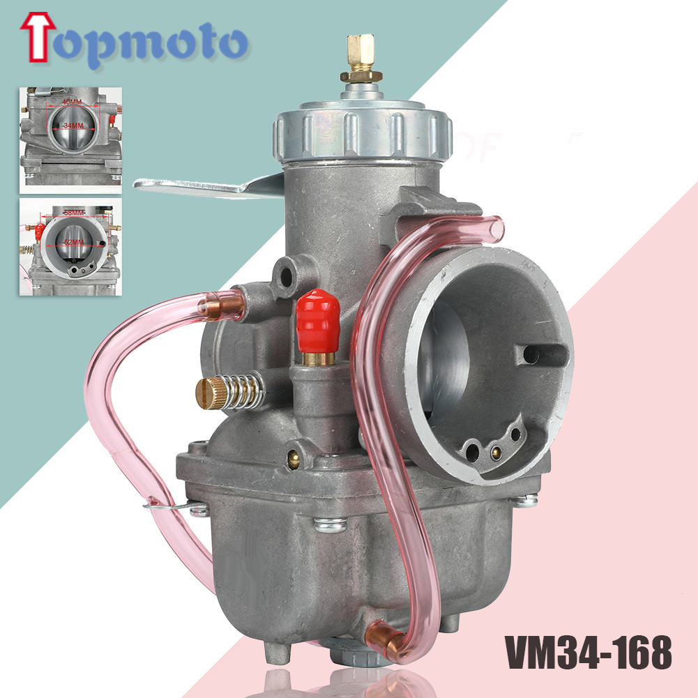 Motorcycle Carburetor For Mikuni VM34 34 mm Round Slide VM34-168 42-6015 VM34SC Carb Motorcycle Carb
