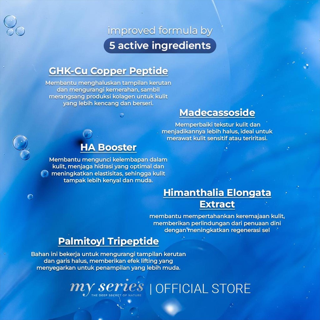 MY SERIES BEAUTYLOC SERUM Hydrating 1% GHK-CU COPPER PEPTIDE NEW FORMULA