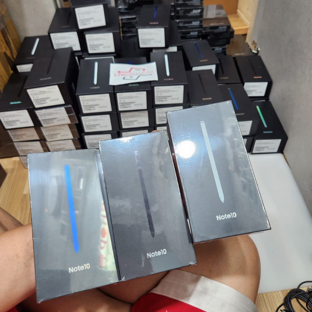 SAMSUNG GALAXY NOTE 10 - 256GB - JAMIN ORIGINAL 100% RESMI BNIB