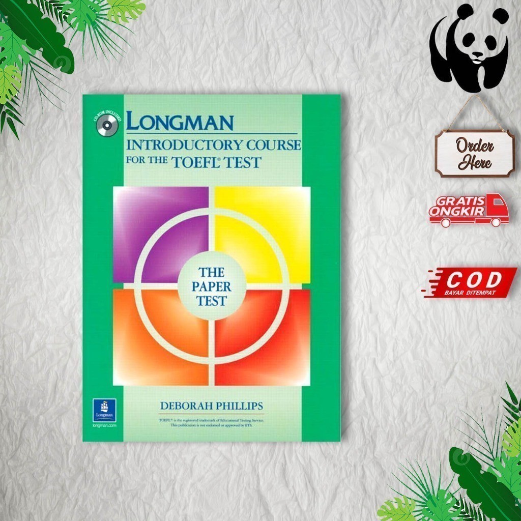 Buku Longman Introductory Course For TOEFL (include audio)