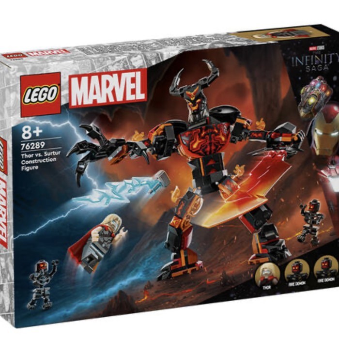 Lego Marvel super heroes  vs surtur