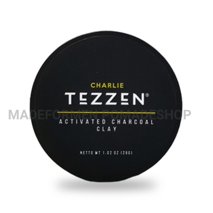 TEZZEN CHARLIE CLAY CHARCOAL TEZZEN CHARLIE CLAY MINI FREE SISIR SAKU