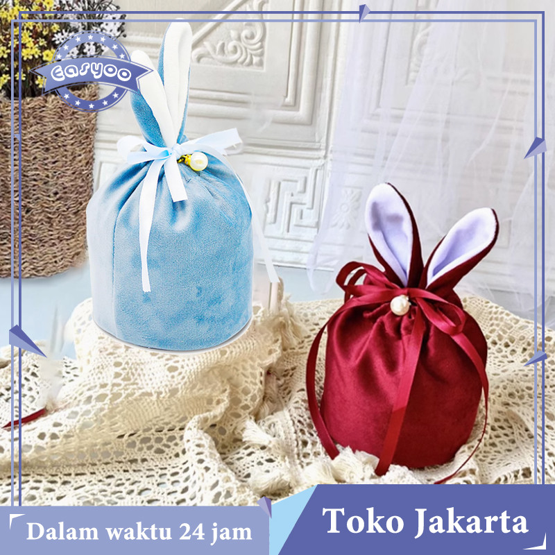 

Kantong Serut Permen Sangjit Wedding Candy Bag Mingle Souvenir