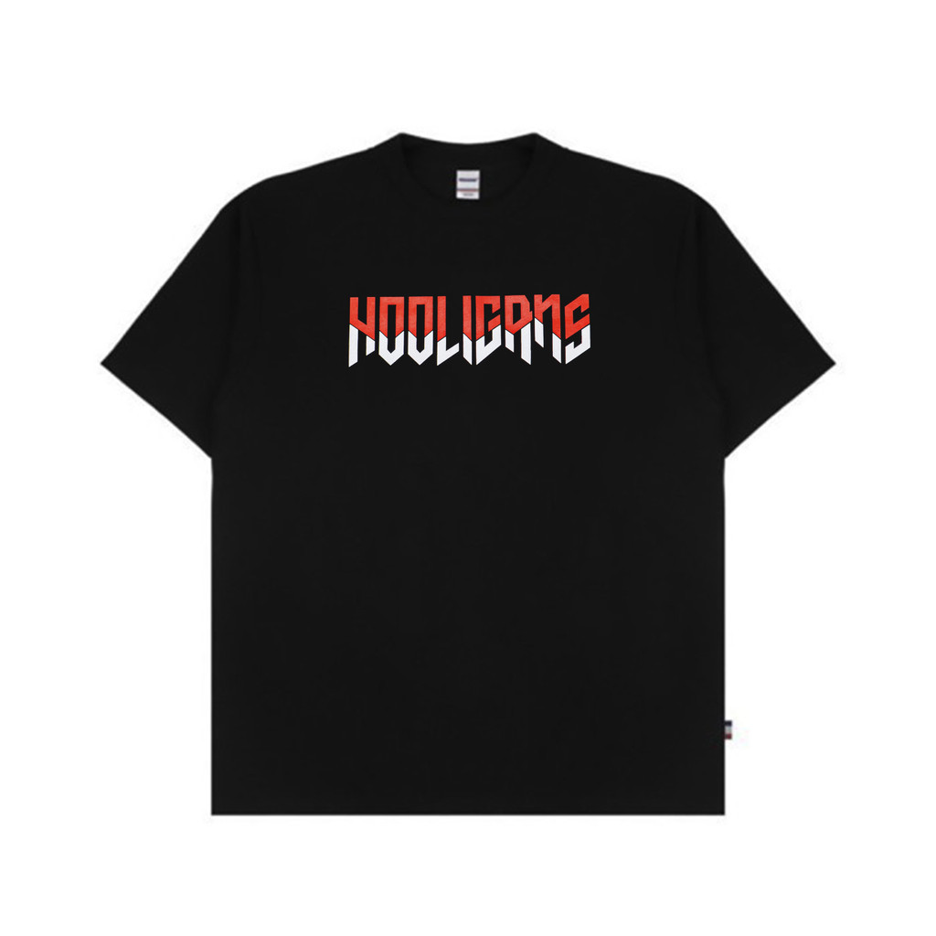 （COD) HOOLIGANS T-Shirt Hooligans Predator Black (Ship locally)
