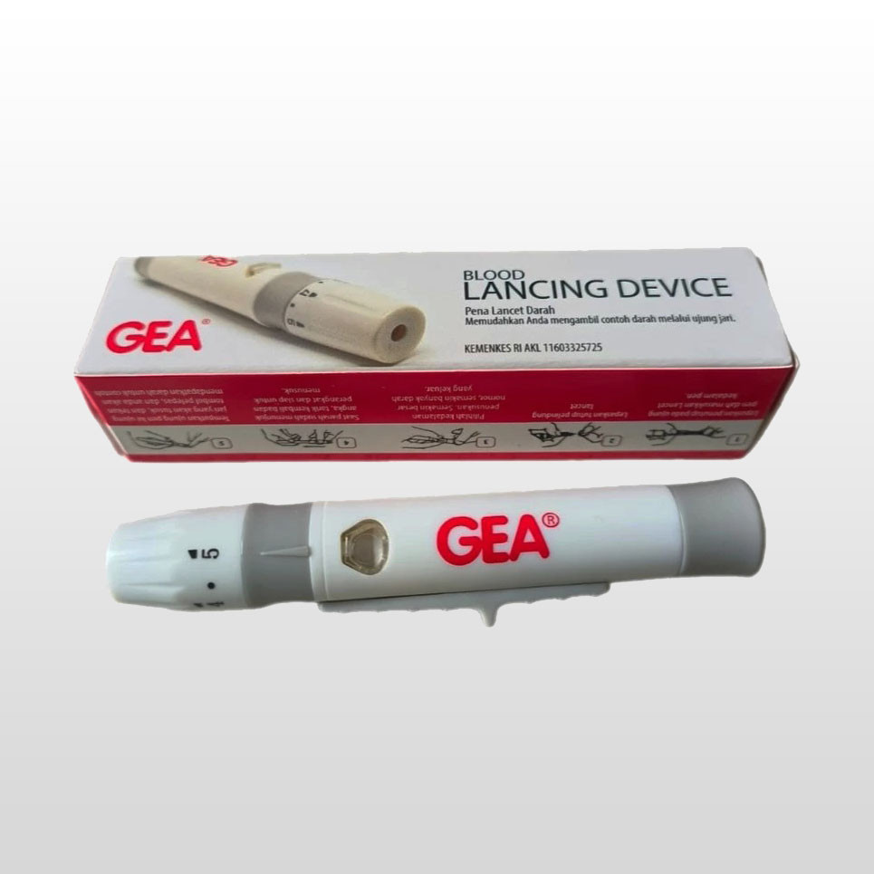 GEA Pen Lancing Device Pena Lancet Bekam