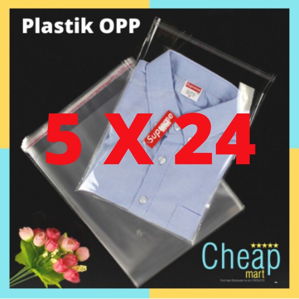 

[02] OPP LEM PLASTIK KACA 5 X 24 DVD,Bakery,Undangan,Roti,Amplop,Angpao, aksesoris (Isi 100 Lembar)
