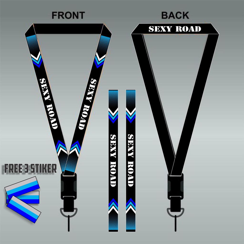 

tali ID card lanyard XTC EXALT TO CREATIVITY SEXY ROAD free sticker 04